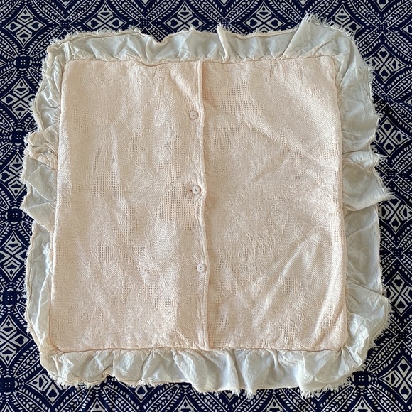 Portugal, Luzmont European light pink Euro pillow sham case - Picture 3 of 7